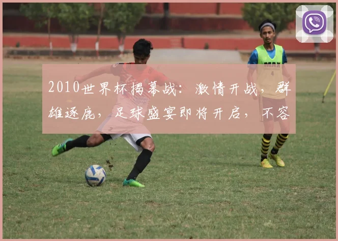 2010世界杯揭幕战：激情开战，群雄逐鹿，足球盛宴即将开启，不容错过